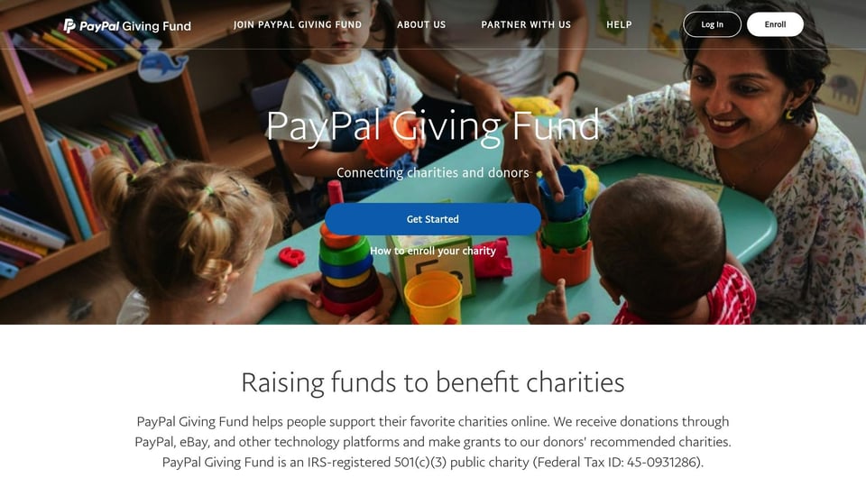 PayPal Giving Fund
