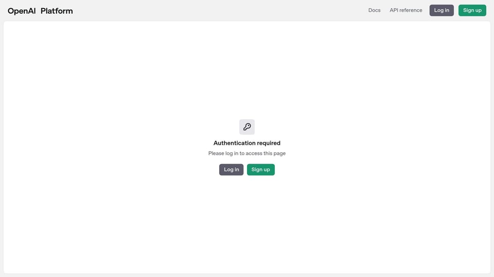 OpenAI Playground
